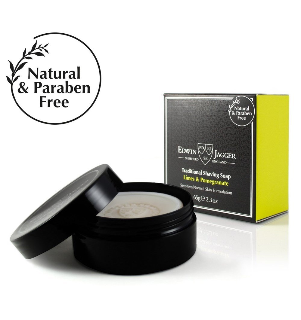 EDWIN JAGGER TIRAŞ SABUNU 65GR PLASTİK KASELI LIME