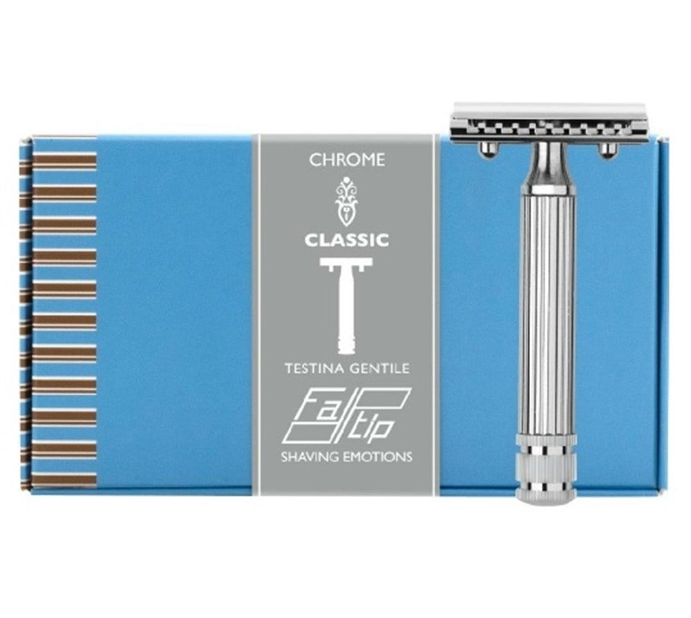 FATIP GRANDE GENTILE ÇİFT KENAR TIRAŞ ALETİ KROM KAPALI TARAK