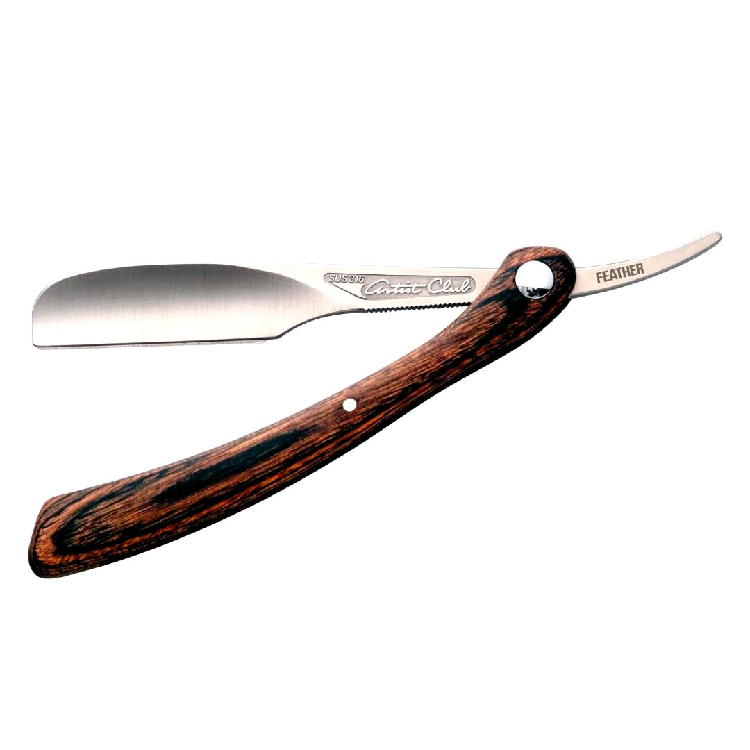 FEATHER PROFESSIONAL DX AHŞAP SAPLI USTURA ACD-RW 