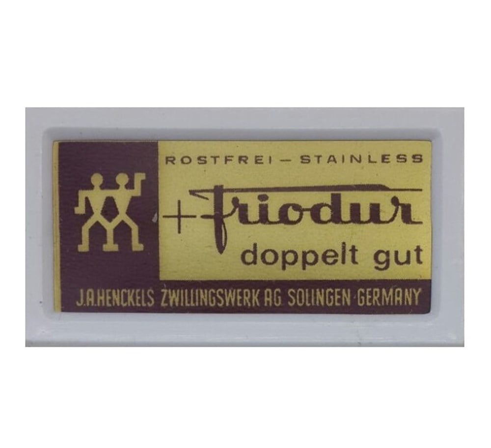 FRIODUR J.A.HECKNELS ZWILLING ÇİFT KENAR TIRAŞ JİLETİ 5Lİ