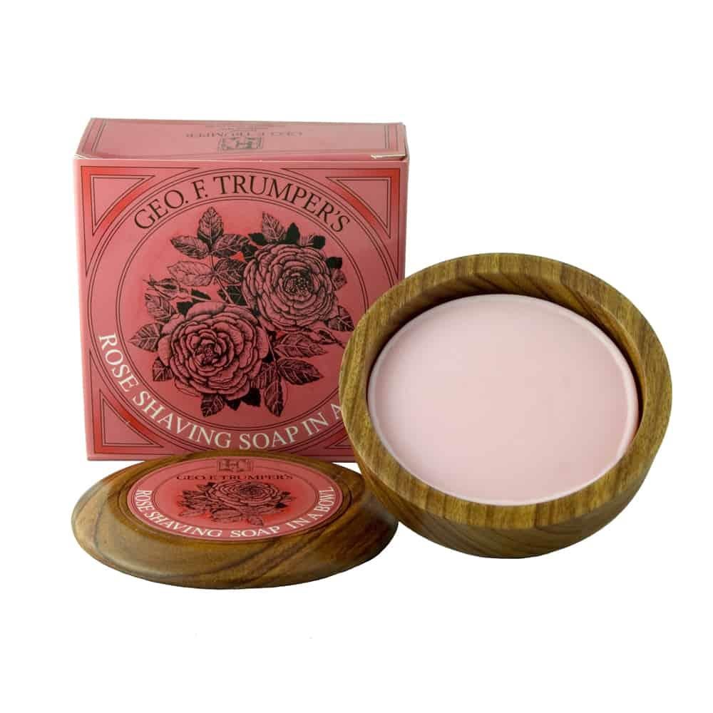 GEO.F.TRUMPER'S TIRAŞ SABUNU AHŞAP KASELİ 80GR / GÜL