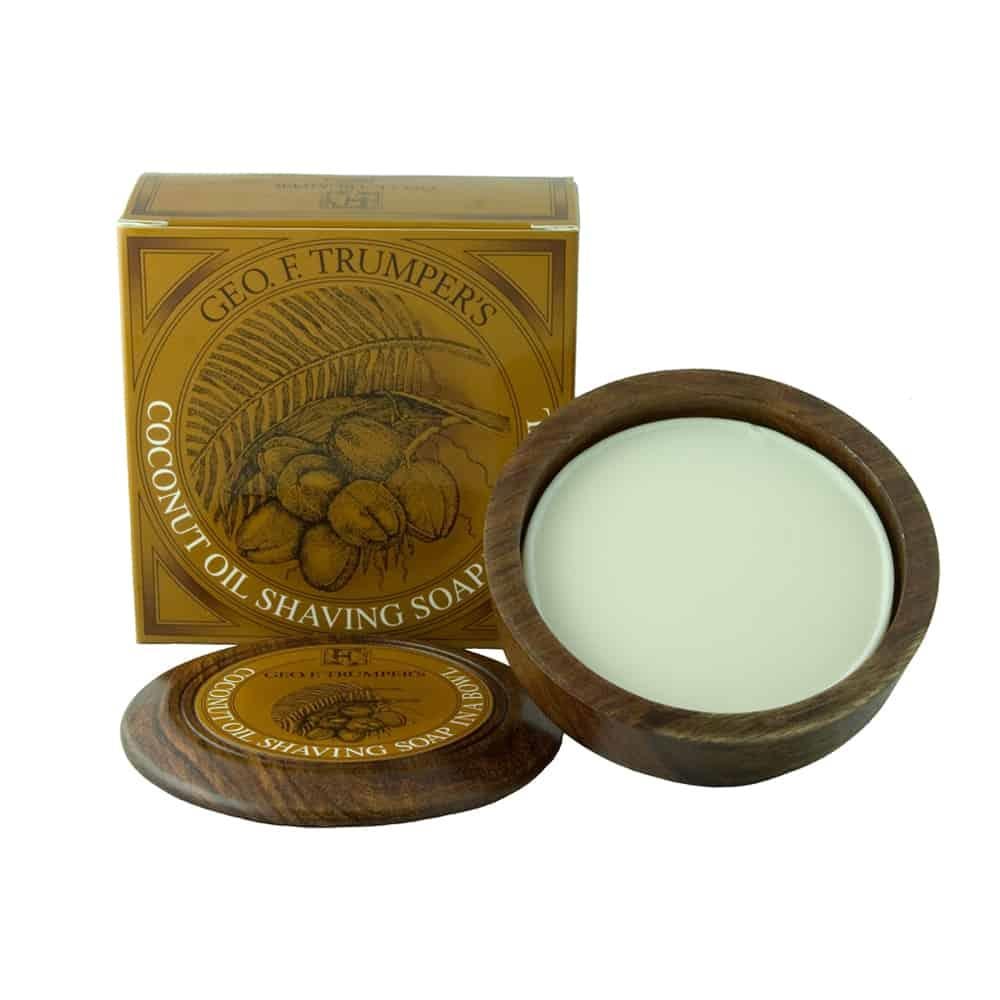 GEO.F.TRUMPER'S TIRAŞ SABUNU AHŞAP KASELİ HİNDİSTAN CEVİZİ 80GR