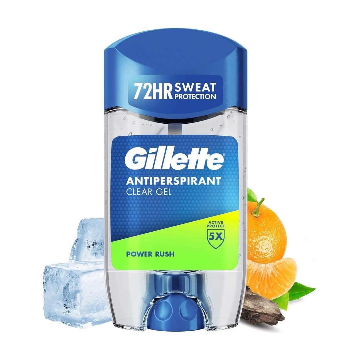 GILLETTE CLEARGEL JEL DEODORANT 70GR POWER RUSH