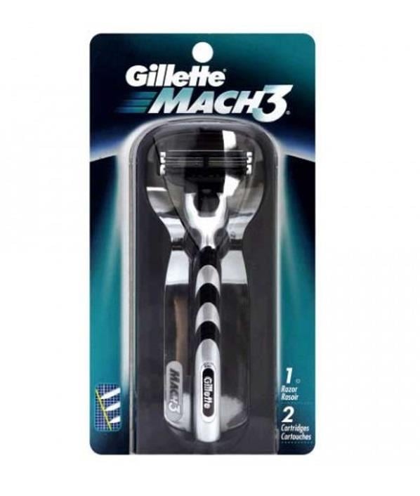 GILLETTE MACH3 TIRAŞ ALETİ 2 YEDEK 