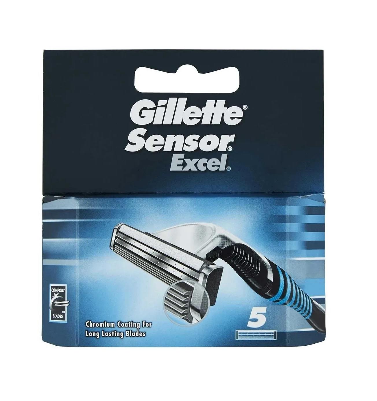 GILLETTE SENSOR EXCELL TIRAŞ ALETİ KARTUŞU 5Lİ