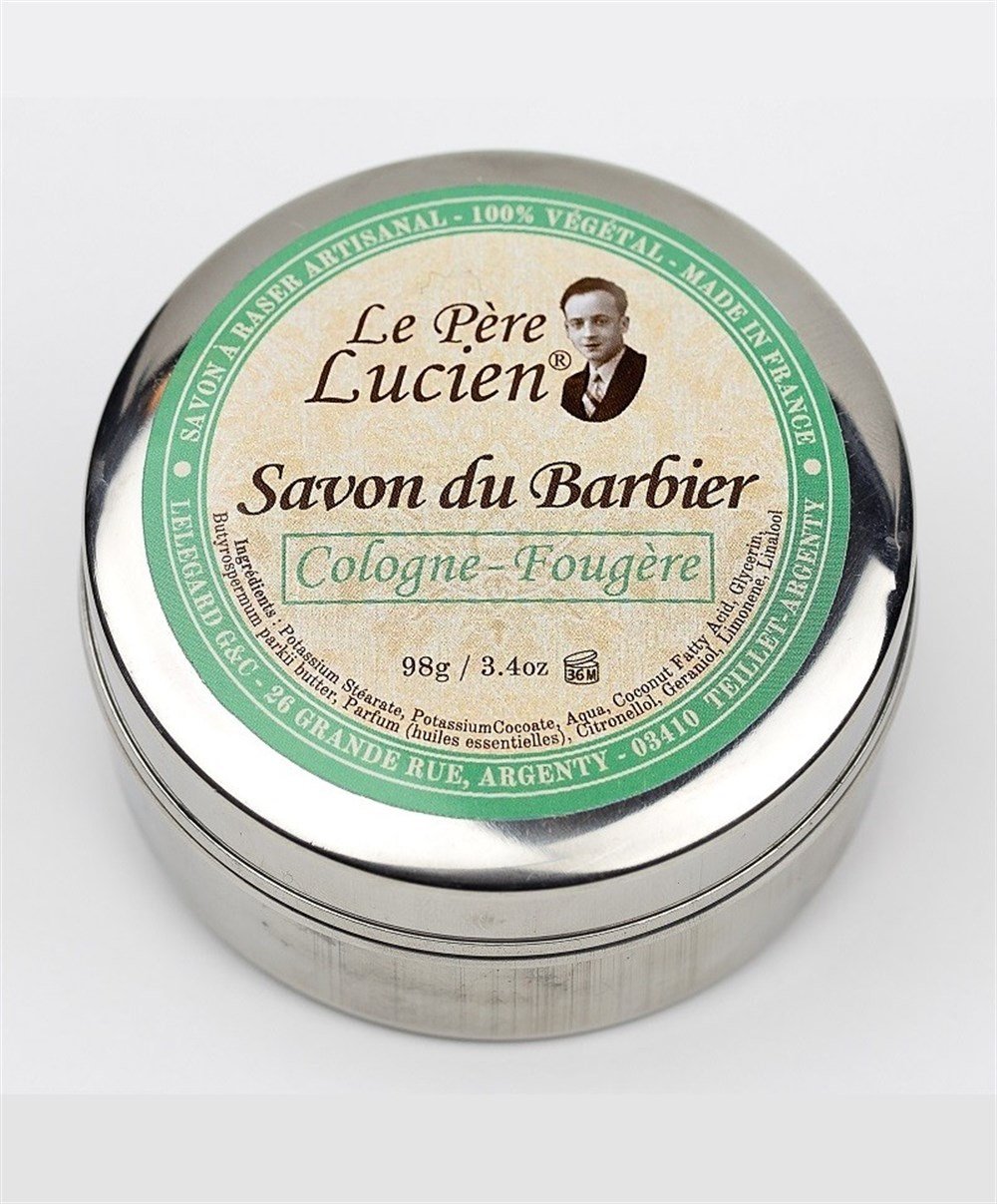 LE PERE LUCIEN ARTISAN TIRAŞ SABUNU 98GR COLOGNE-FOUGERE (KOLONYA-EĞRELTİ OTU)