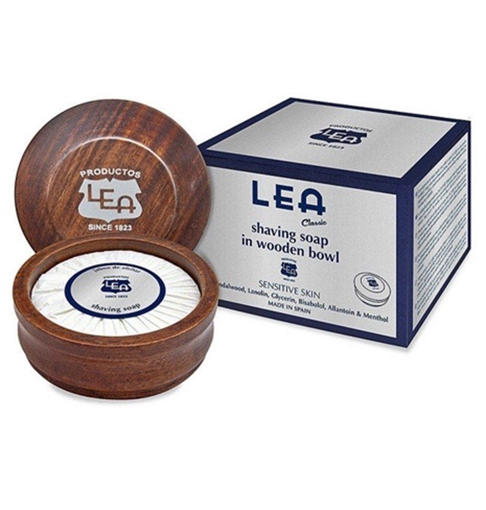 LEA CLASSIC AHŞAP KASELİ TIRAŞ SABUNU 100G