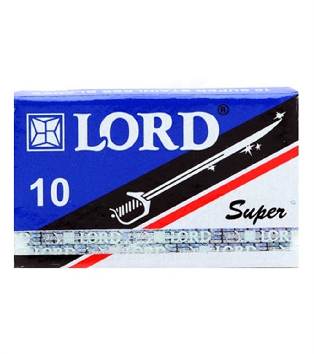 LORD SUPER STAINLESS ÇİFT KENAR TIRAŞ JİLETİ 10LU