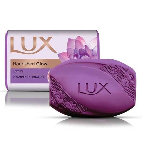 LUX BANYO SABUNU NOURISHED GLOW LOTUS VITAMIN C & FLORAL OIL 98GR 