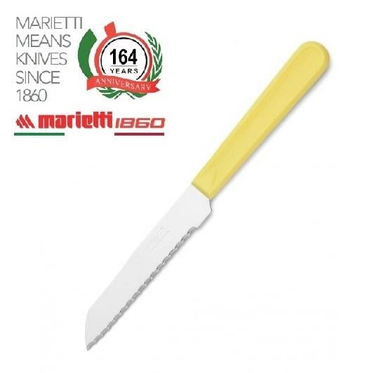 MAROB MARIETTI ITALY MEYVE BIÇAĞI 12Lİ (SARI/TIRTIKLI)