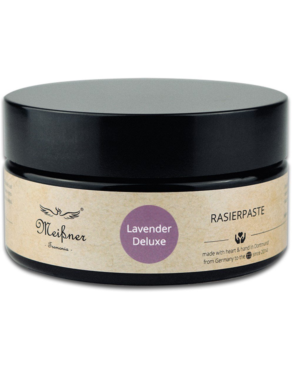 MEISSNER TREMONIA TIRAŞ KREMİ CAM KASE 200ML LAVENDER DELUXE