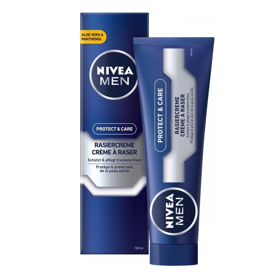NIVEA MEN TIRAŞ KREMİ TÜP 100ML / PROTECT&CARE
