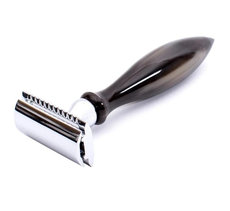 PARKER 11R ÇİFT KENAR KLASİK TIRAŞ ALETİ BUFALO BOYNUZU