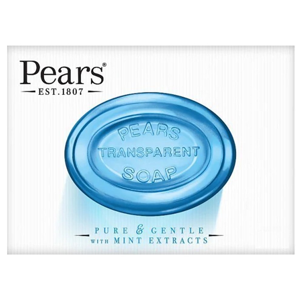 PEARS GLİSERİNLİ NATUREL BANYO SABUNU 100GR / NANE ÖZLÜ