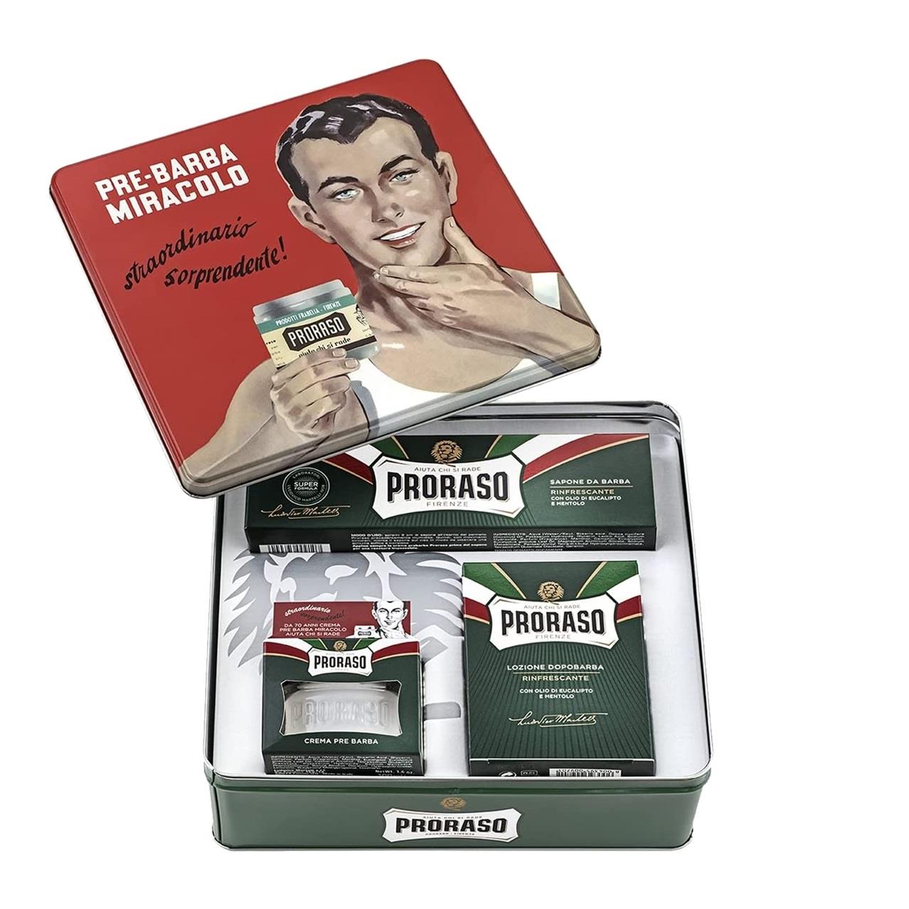 PRORASO 3LÜ TIRAŞ SETİ OKALİPTUS&MENTOL