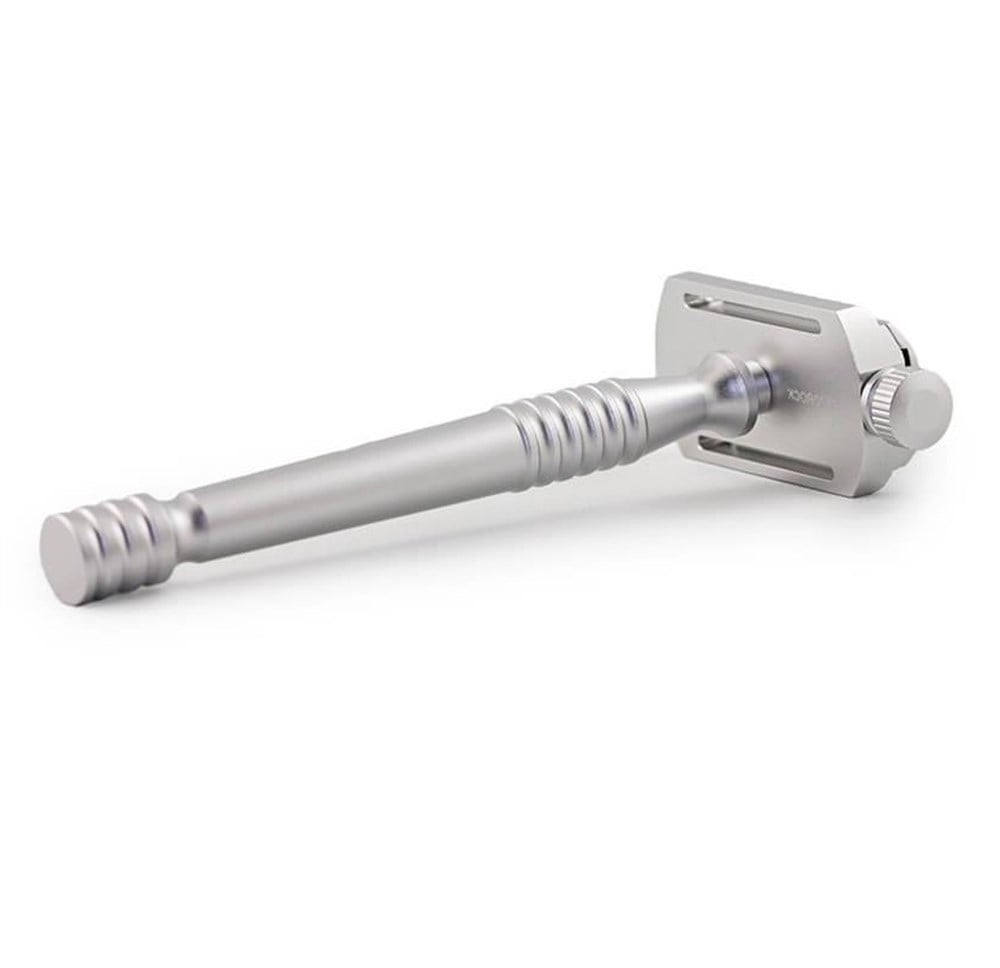 RAZOROCK SWITCH USTURA FONKSİYONLU ALUMİNYUM KLASİK TIRAŞ ALETİ (METALİK)