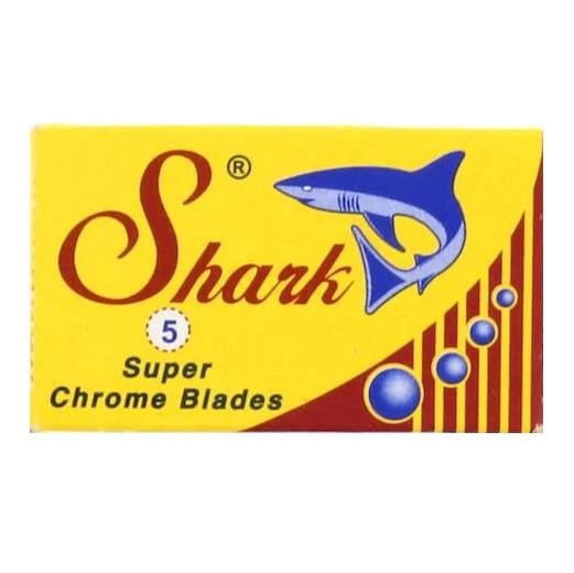 SHARK CHROME ÇİFT KENAR TIRAŞ JİLETİ 5Lİ (PLASTİK KUTU)