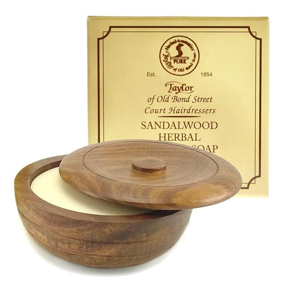 TAYLOR OF OLD BOND STREET SANDALWOOD AHŞAP KASELİ TIRAŞ SABUNU 100GR