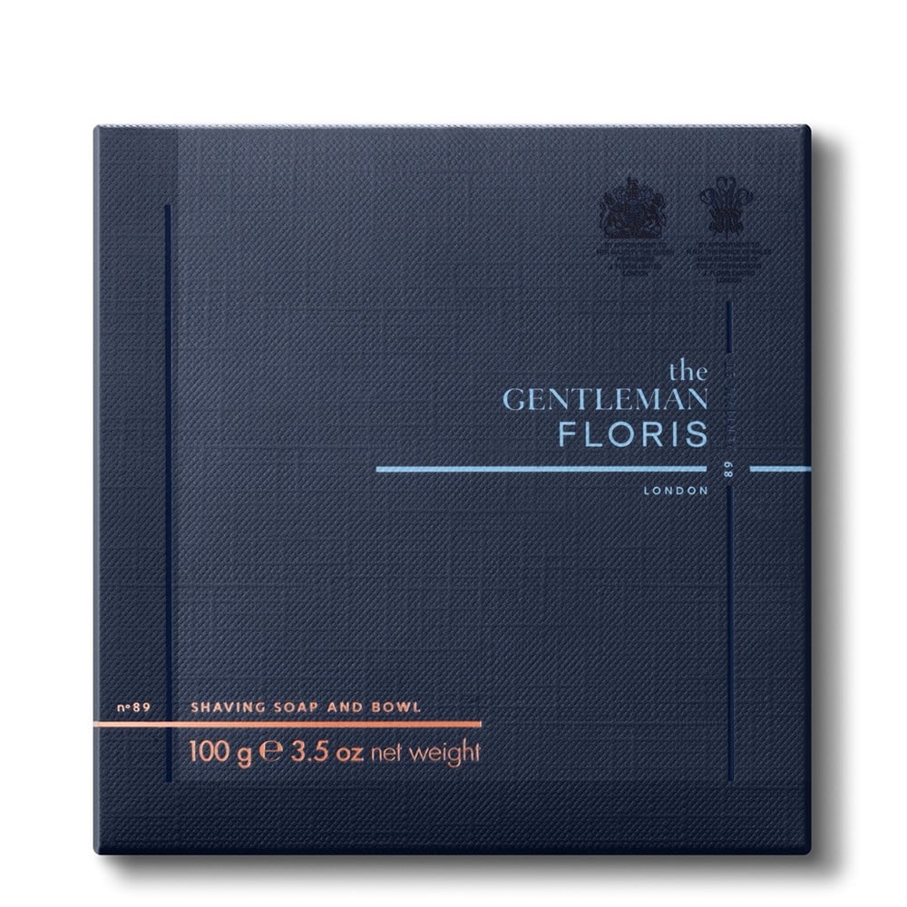 THE GENTLEMAN FLORIS AHŞAP KASELİ TIRAŞ SABUNU 100G No89