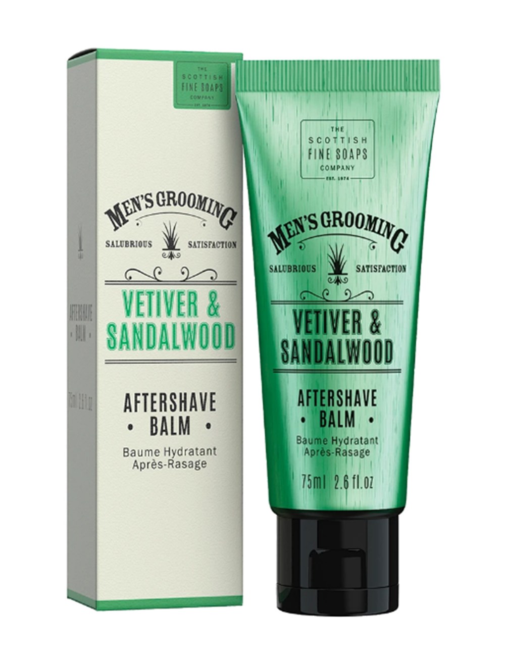 THE SCOTTISH FINE SOAPS MEN'S GROOMING TIRAŞ SONRASI BALM VETİVER&SANDAL AĞACI 75ML