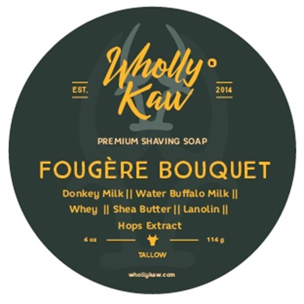WHOLLY KAW ARTISAN TIRAŞ SABUNU 114GR / FOUGERE BOUQUET