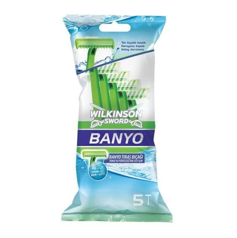 WILKINSON SWORD BANYO VÜCUT TIRAŞI KULLAN AT TIRAŞ ALETİ X 5