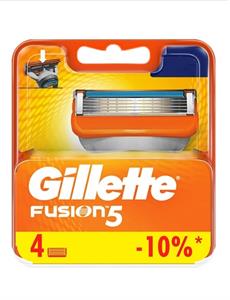 GILLETTE FUSION TIRAŞ ALETİ KARTUŞU 4LÜ 