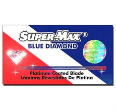 SUPER-MAX BLUE DIAMOND PLATINUM ÇİFT KENAR TIRAŞ JİLETİ 5Lİ