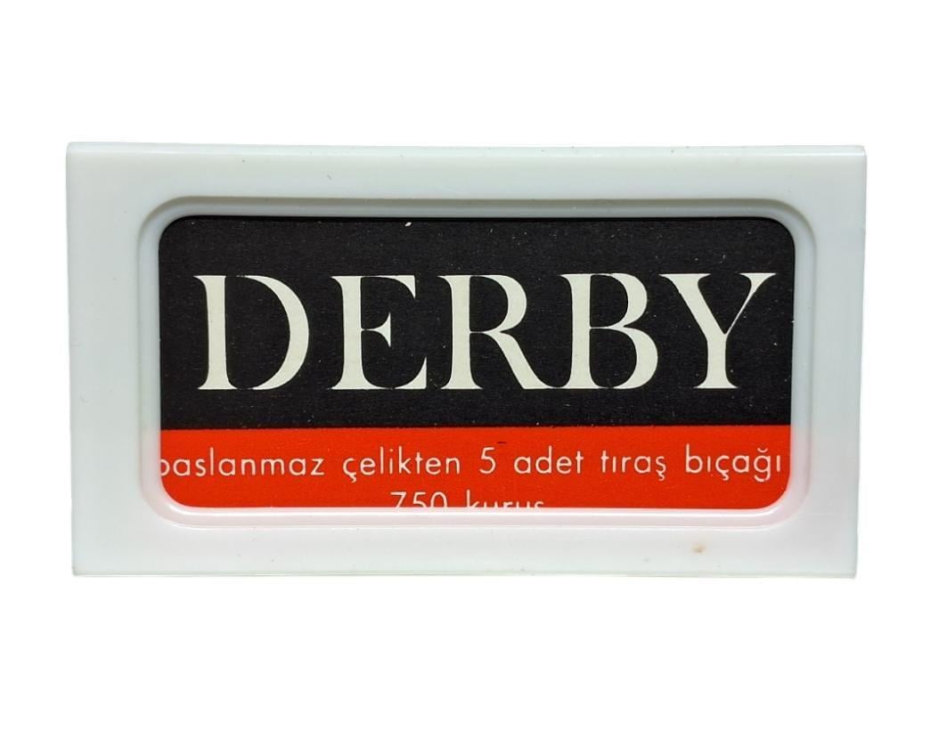 DERBY SUPER STAINLESS ÇİFT KENAR TIRAŞ JİLETİ 5Lİ
