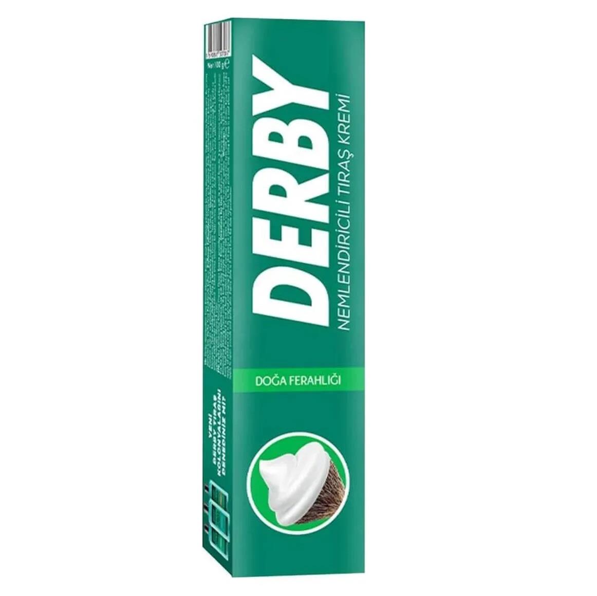 DERBY TIRAŞ KREMİ TÜP 100ML DOĞA FERAHLIĞI