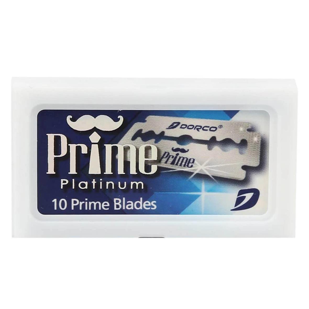 DORCO PRIME PLATINUM ÇİFT KENAR TIRAŞ JİLETİ 10LU