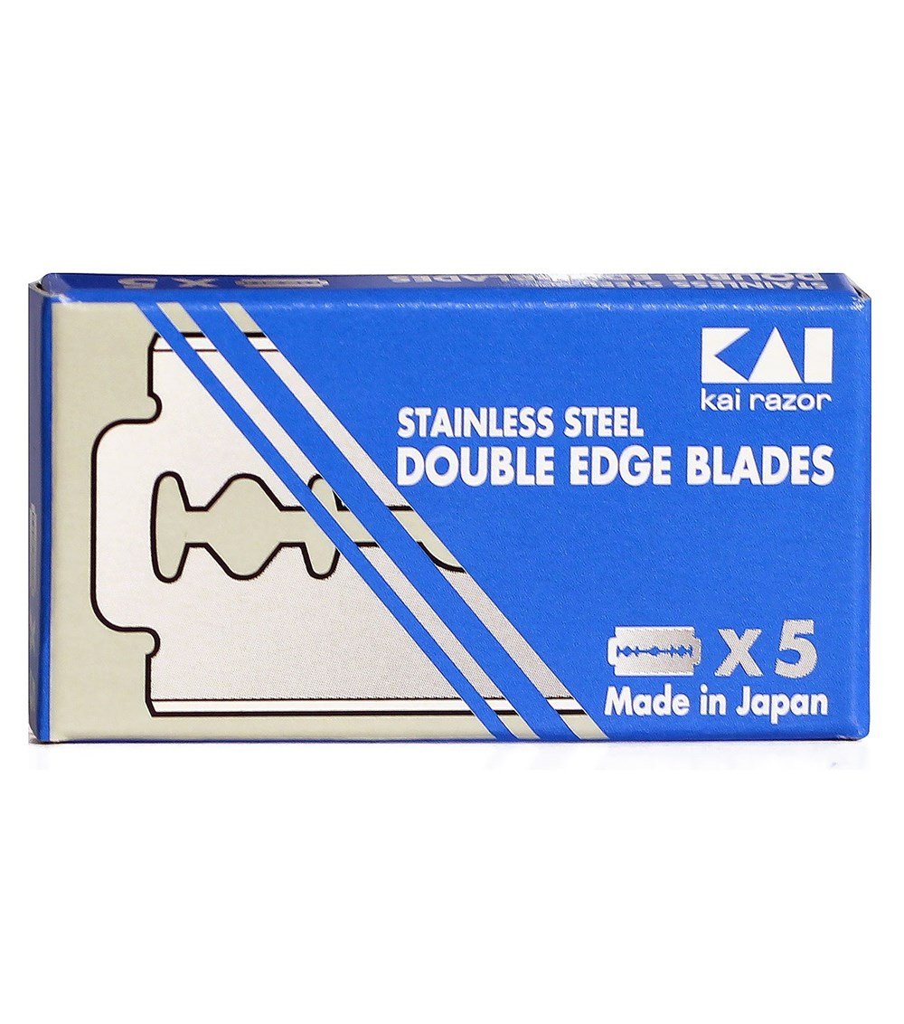 KAI STAINLESS STEEL ÇİFT KENAR TIRAŞ JİLETİ 5Lİ