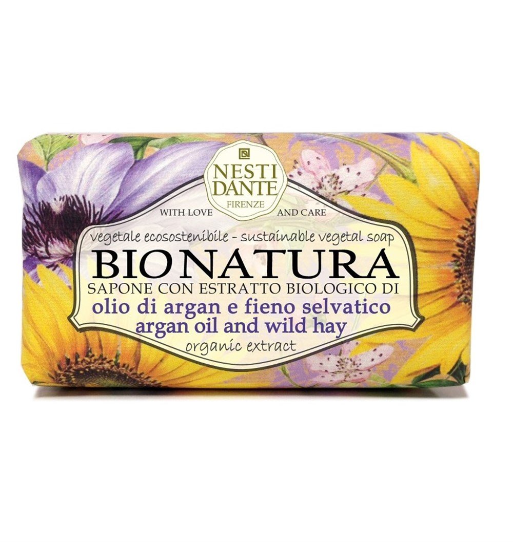 NESTI DANTE BIO NATURA BANYO SABUNU 250GR ARGAN&YABANİ OTLAR