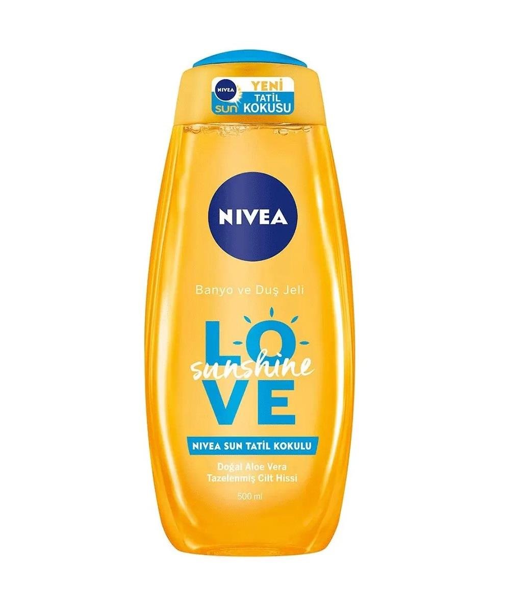 NIVEA LOVE SUNSHINE DUŞ JELİ 500ML