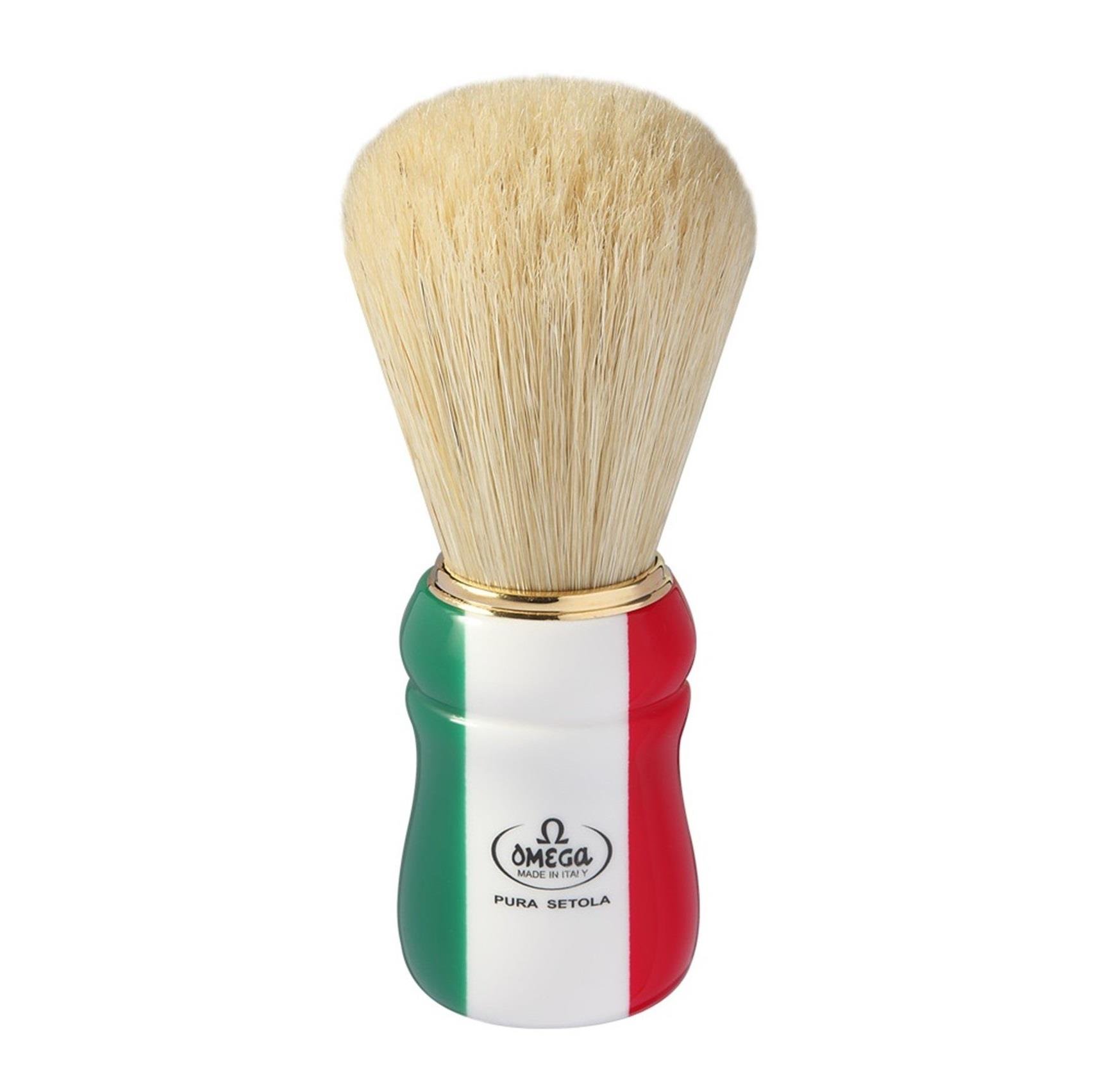 OMEGA TIRAŞ FIRÇASI / DOMUZ 21762  (BÜYÜK - İTALYAN BAYRAĞI)