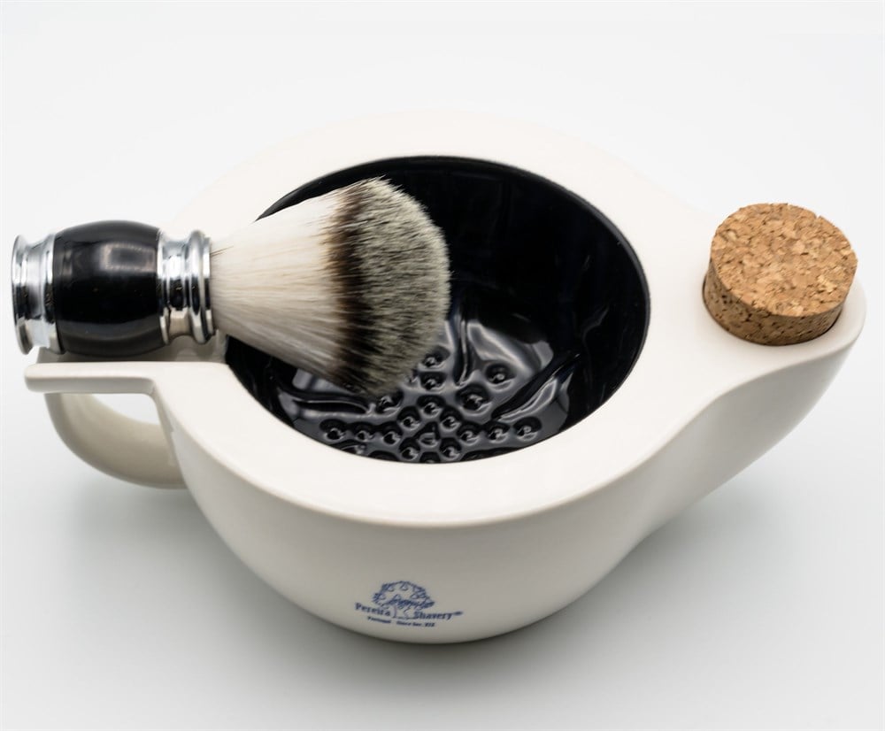 PEREIRA SHAVERY SICAK SU HAZNELİ SERAMİK TIRAŞ KASESİ (SCUTTLE)