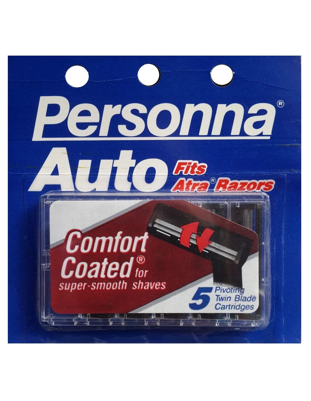PERSONNA AUTO 2 BIÇAKLI KARTUŞ (GILLETTE CONTOUR VE ATRA UYUMLU)