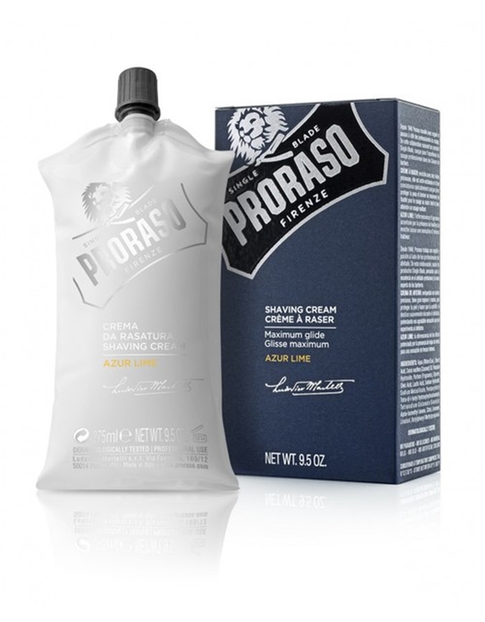PRORASO TIRAŞ KREMİ AZUR LIME 275ML