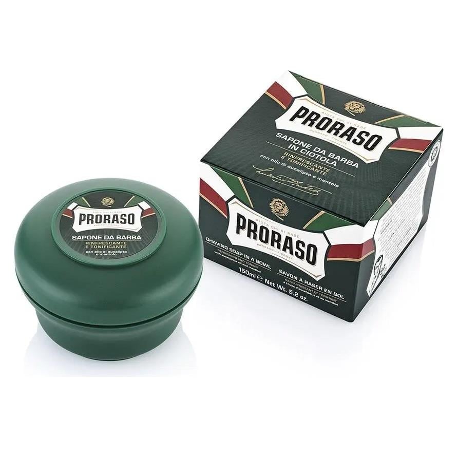 PRORASO TIRAŞ SABUNU KASE OKALİPTUS&MENTOL 150ML