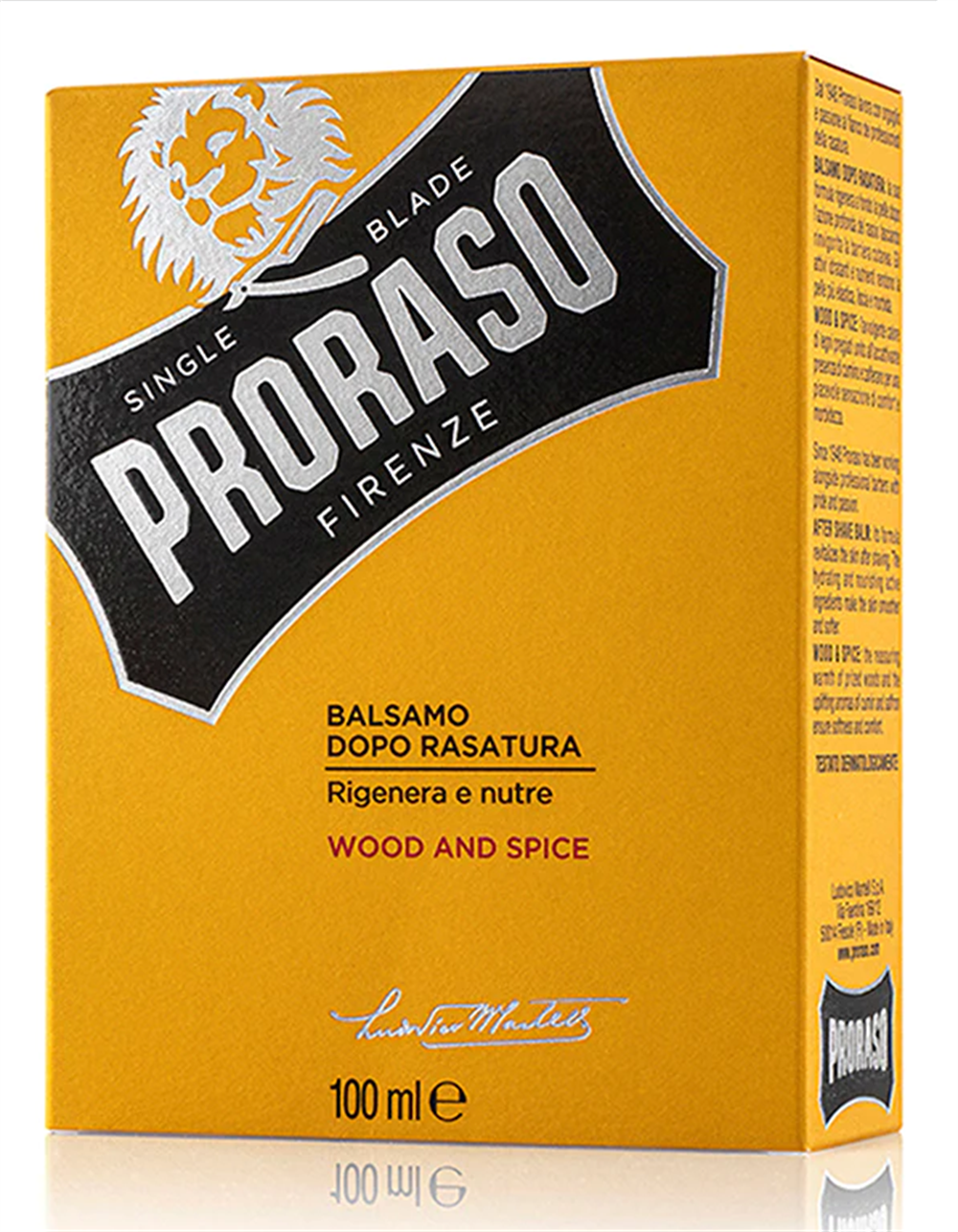 PRORASO TIRAŞ SONRASI BALSAM 100ML WOOD&SPICE