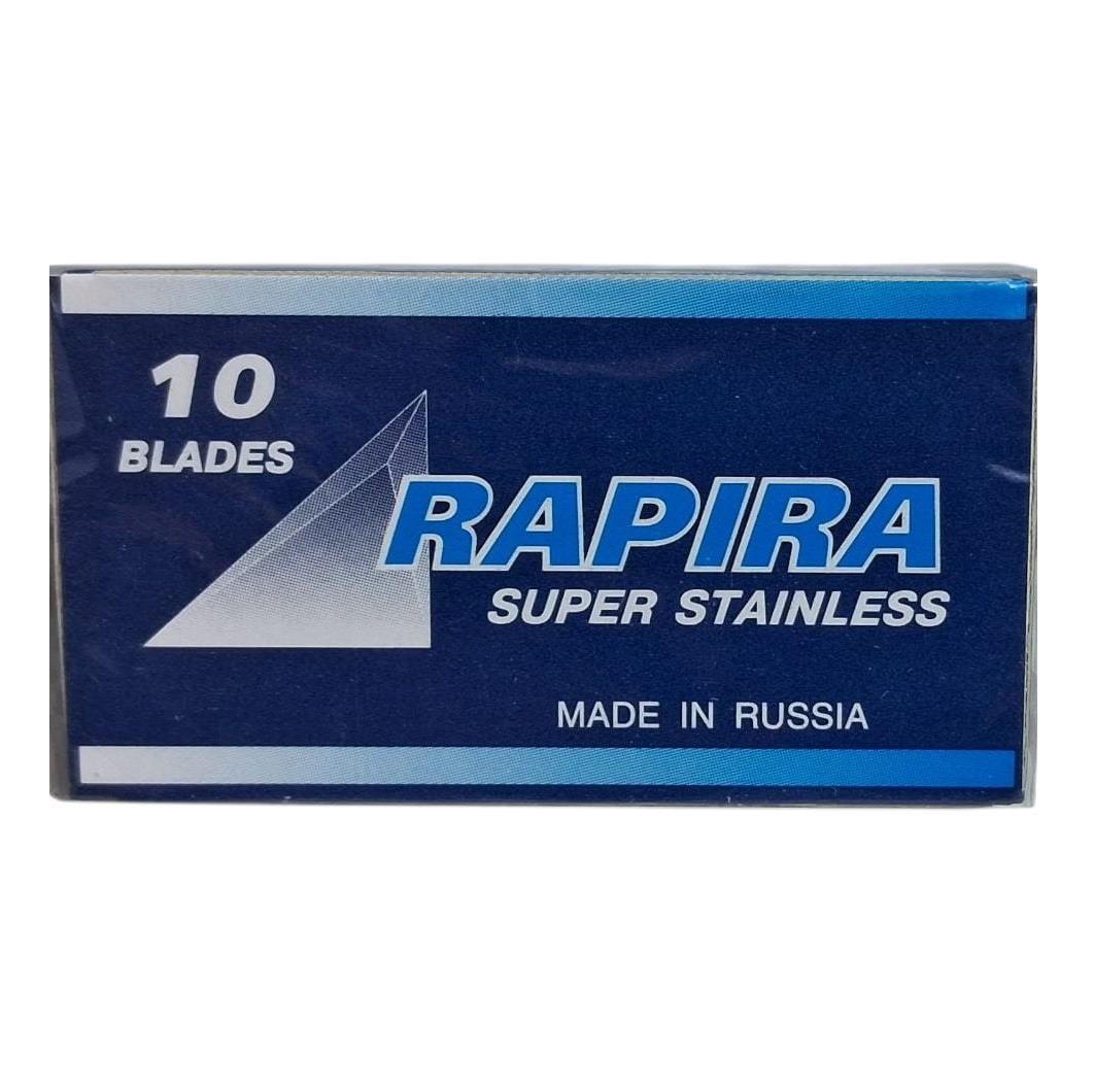 RAPIRA SUPER STAINLESS STEEL ÇİFT KENAR TIRAŞ JİLETİ 10LU (ESKİ ÜRETİM)