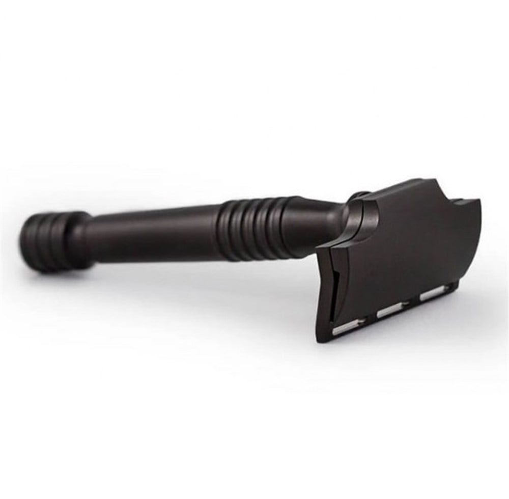 RAZOROCK HAWK SE 50MM KLASİK ALUMINYUM TIRAŞ ALETİ (SİYAH)