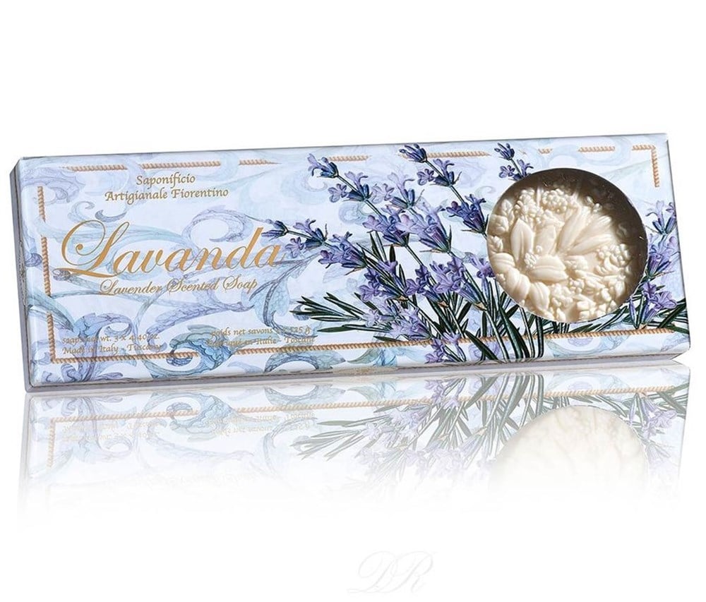 SASAPONIFICIO ARTIGIANALE FIORENTINO BANYO SABUNU 3X125GR LAVENDER