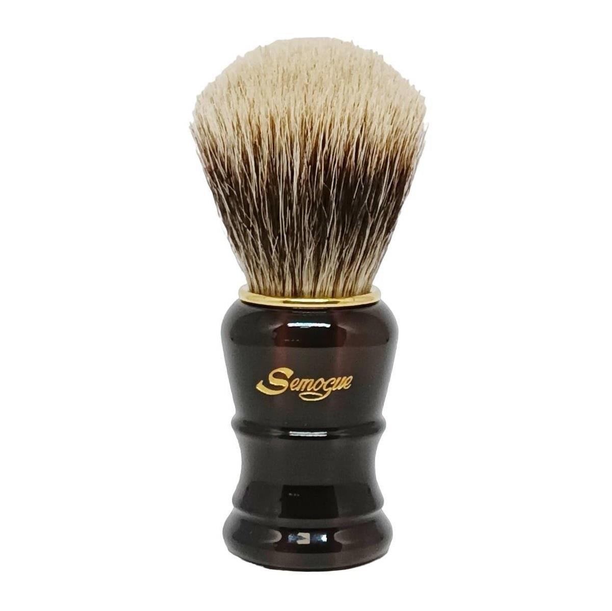 SEMOGUE PEGASUS C7.SILVERTIP İKİ BAND PORSUK KILI TIRAŞ FIRÇASI