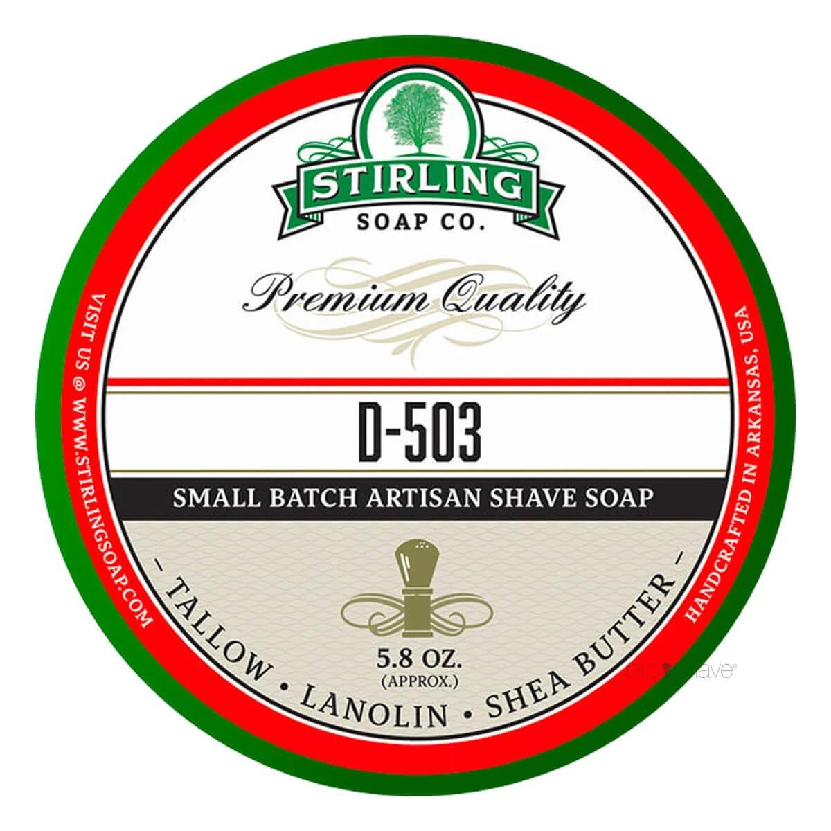 STIRLING ARTISAN KASELİ TIRAŞ SABUNU 170ML D-503
