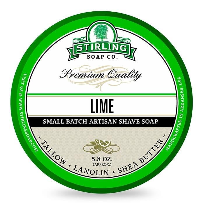 STIRLING ARTISAN KASELİ TIRAŞ SABUNU 170ML LIME