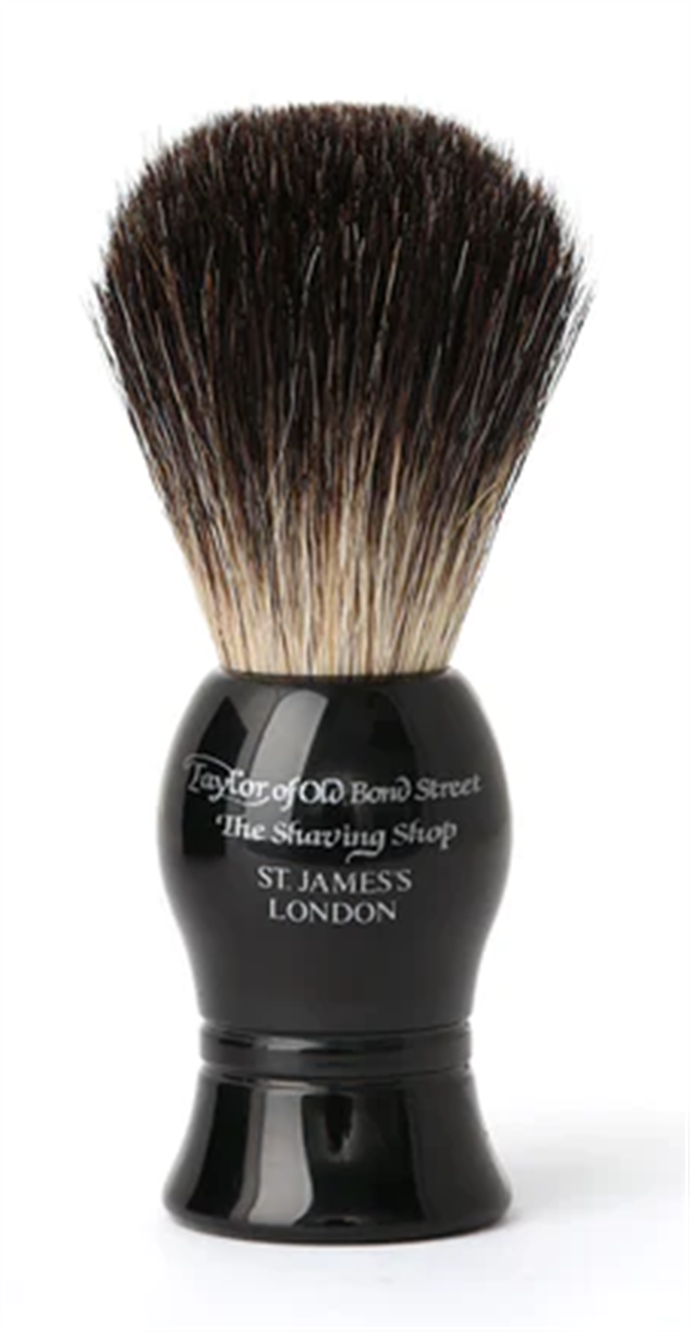 TAYLOR OF OLD BOND STREET PURE PORSUK KILI TIRAŞ FIRÇASI 1020 SİYAH REÇİNE SAP