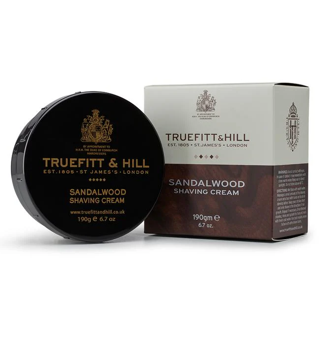 TRUEFITT&HILL TIRAŞ KREMİ 190GR SANDALWOOD