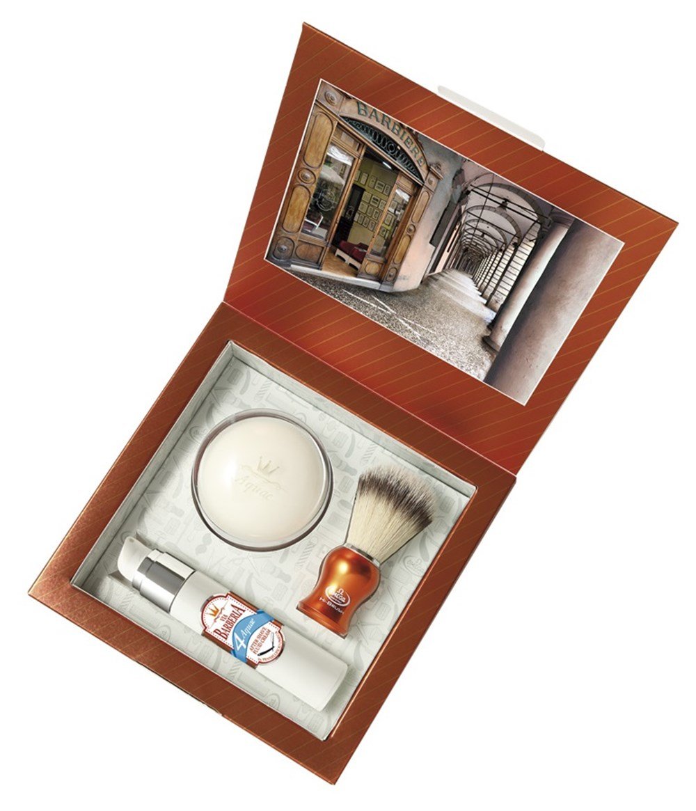 VIA BARBERIA FRUCTI HEDİYELİK SET (FIRÇA+SABUN+SERUM) 