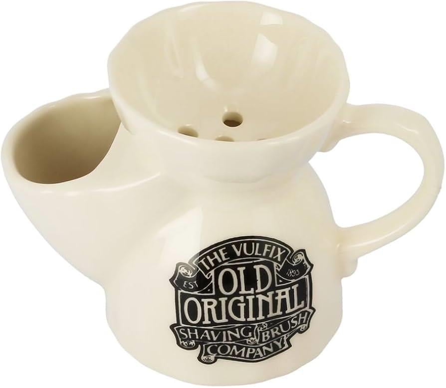 VULFIX OLD ORIGINAL VINTAGE TIRAŞ KUPASI (SCUTTLE) BEYAZ